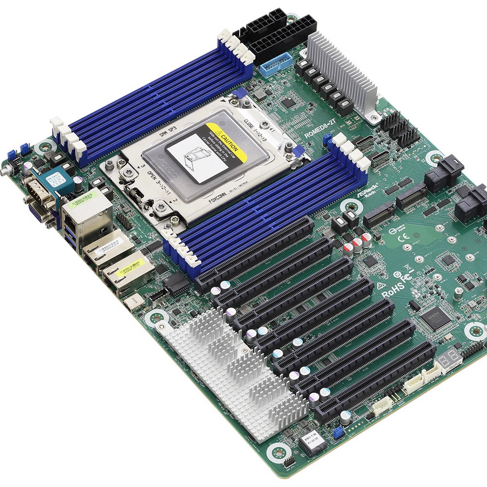 Материнская плата ASRock Rack  – обзор и цена Dual Socket Sp3 Epyc Motherboard
