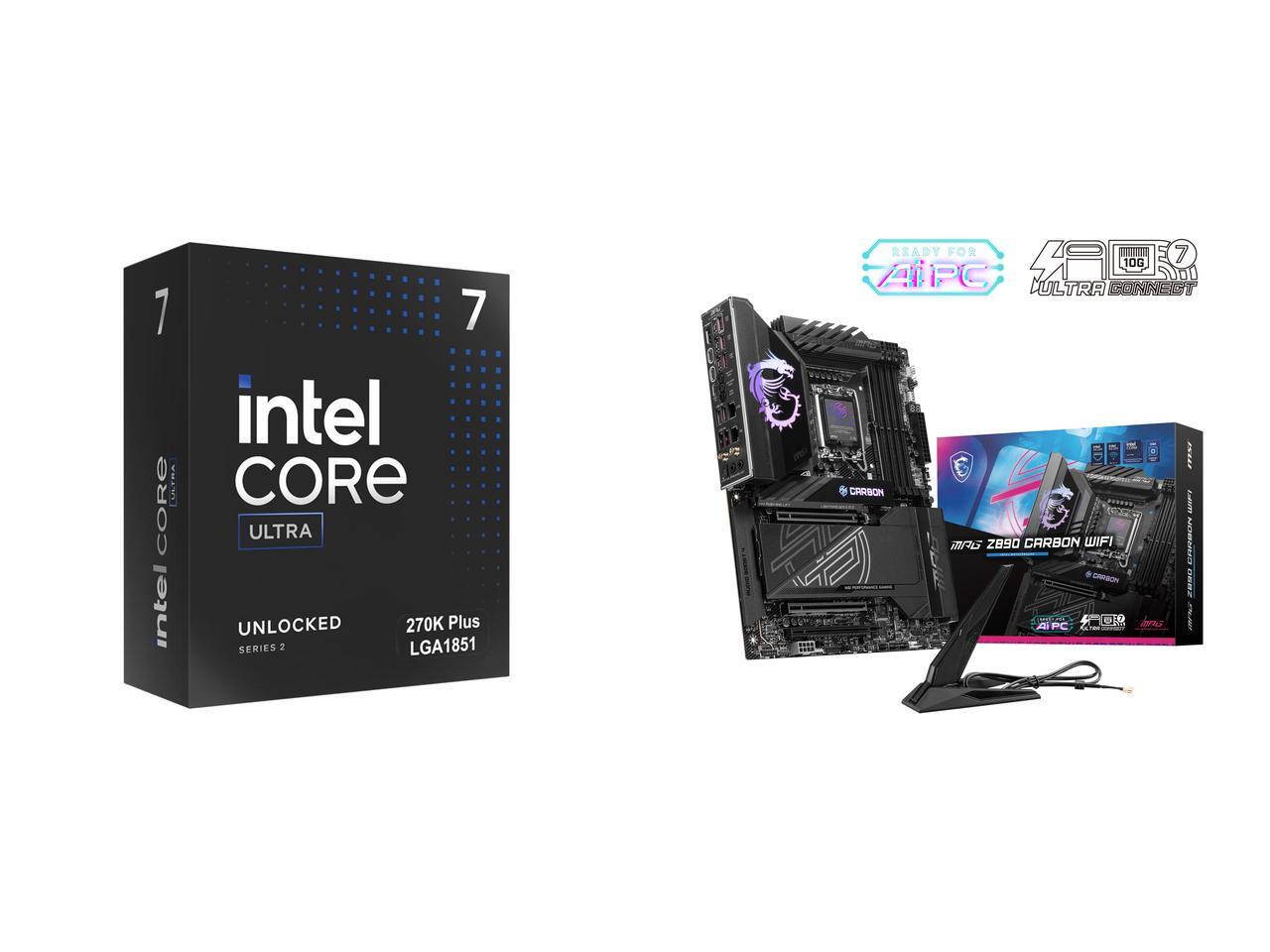 Комбо-набор: процессор и матер – обзор и цена Z890 Wi-Fi 7 Motherboard